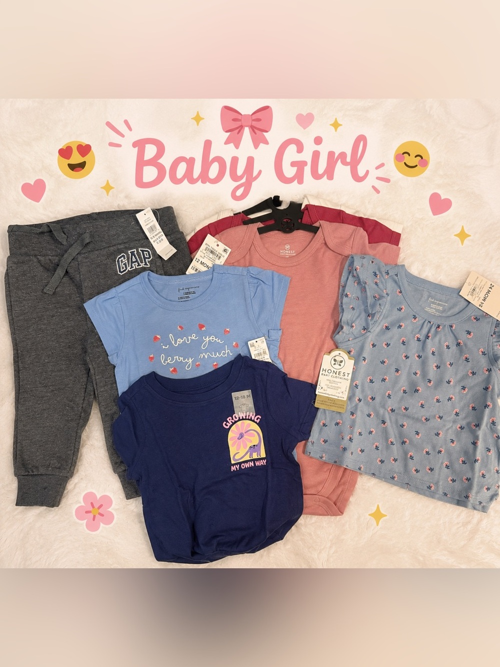 Baby Girl Bundle Sale 7 pcs